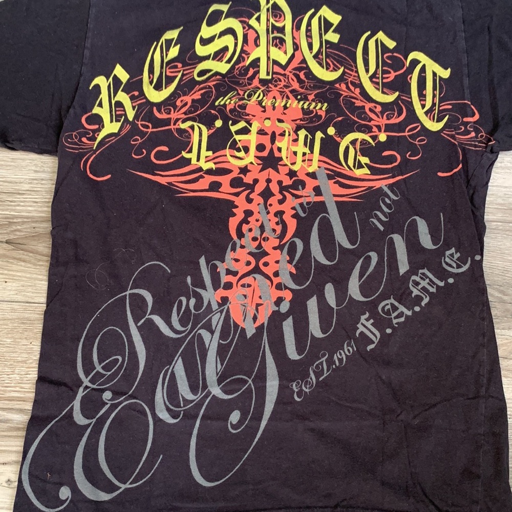 Respect Is Earned Not Given Skull Design Fame Ltd… - image 7